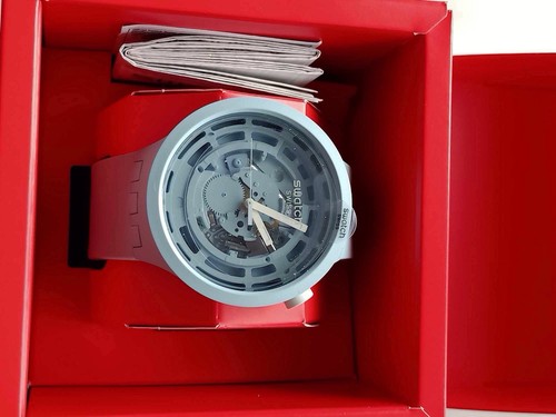 Swatch Big Bold Bioceramica 2025 - SB03N100- C-Blue - USATO/ Neu - Bild 1 von 6