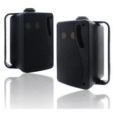3.5'' Passive Outdoor Speakers Wired Waterproof 200W 3 Way Wall Mount Speakers