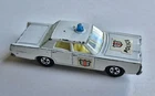 Mercury Police Car Lesney "Matchbox" Series Superfast England Vintage B20