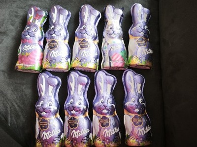 10x Milka Osterhase 45g Gemischt Osterhasen Paket 2