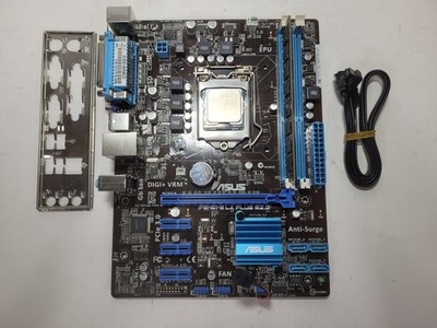 Asus P8H61-M LX PLUS Motherboard Core i5-3330, 8GB RAM, IO Shield #1244