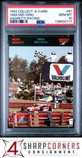 1992 COLLECT-A-CARD ANDRETTI RACING #61 1984 MID-OHIO POP 4 PSA 10