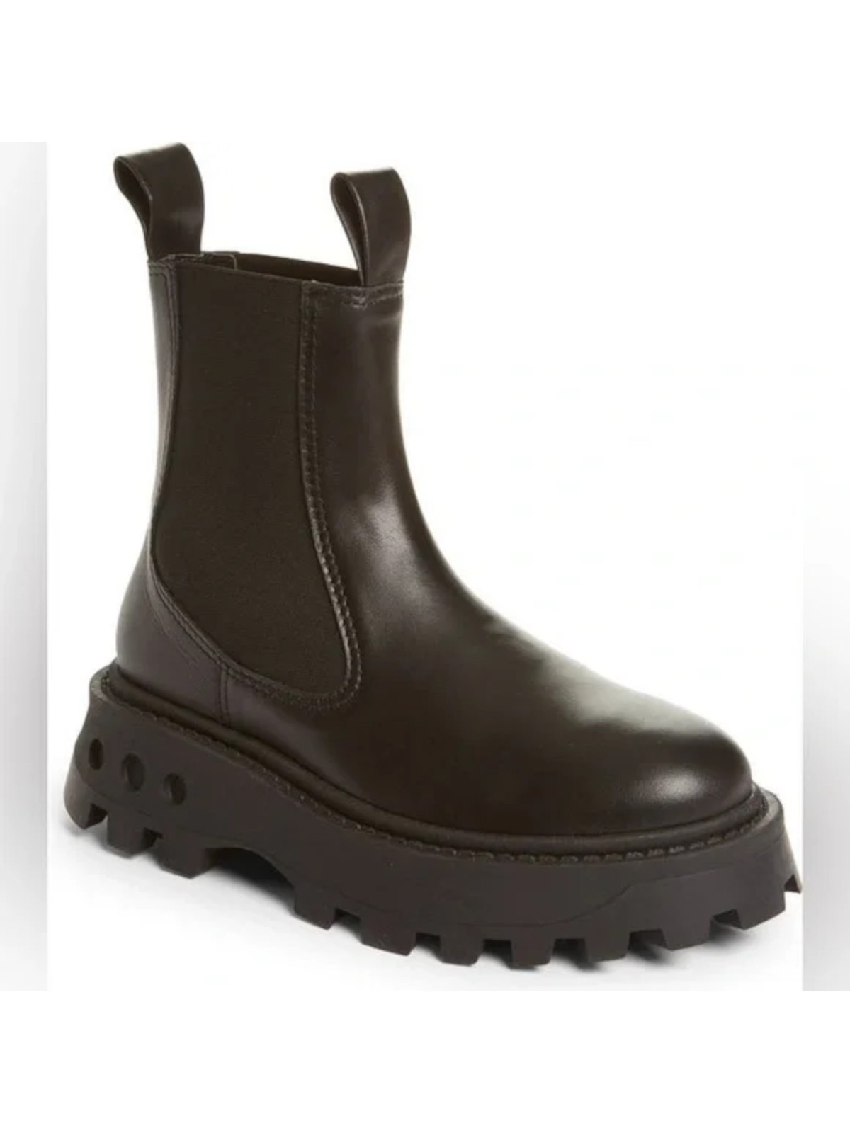 Женские черные кроссовки SIMON MILLER Goring Scrambler из кожи Челси с круглым носком 35 22290₽