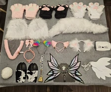 Furry Costume Collection Paws Tails Wings Ears Collars and More