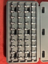 Blue Point By Snap On 40 Pc 14 Drive Stubby Bit Socket Set Blue Point By Snap On 40 Pc 14 Drive Stubby Bit Socket Set