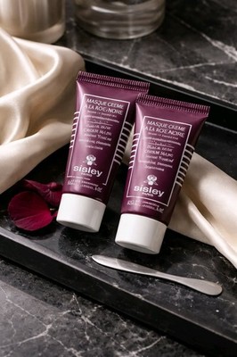 Sisley Black Rose Cream Mask 2x10 ml   Anti-Aging Maske Glow Plumping Luxus NEU