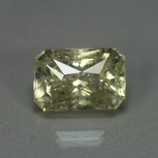3.53 Cts_Unique Gemstone_100 % Natural Unheated Grossular Mint Yellow Garnet