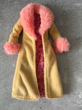 NEW Barbie My Scene 2025 Chelsea Doll Tan Pink Long Coat Jacket Clothes Fashions