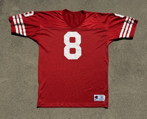 Vintage 90s Steve Young San Francisco 49ers Champion Jersey Size 48