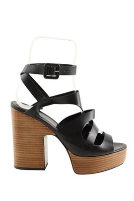 Pierre Hardy Leder Heels schwarz 39
