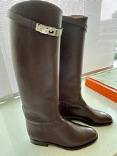 Hermès Jumping Damen Stiefel Braun Gr. 37