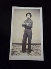 Civil War Soldier Navy CDV Photo Identified Hand Signed Frank Walker Tax Stamp