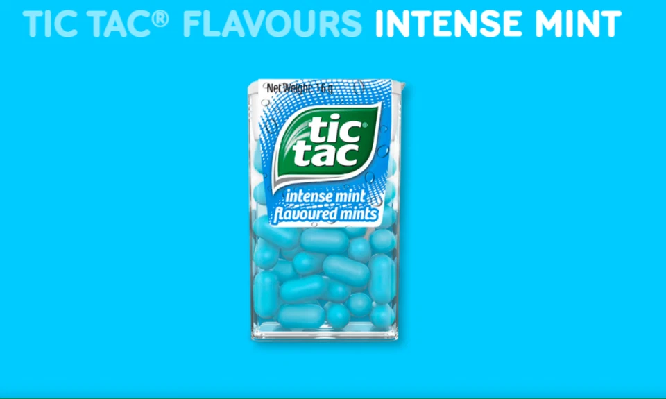 New Limited Edition Tic Tac Intense Mint flavored mint [Pack of 12] 13g free shp - Image 2 of 3