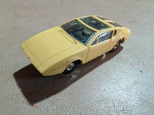 Aurora Tjet Mangusta Mongoose HO Slot Car yellow