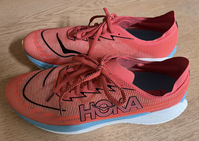 Hoka Mach X 2  Shoes Men's Size 12.5D  1155119/GFRT New! running coral teal