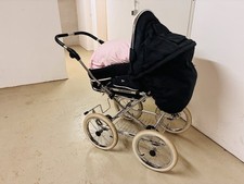 Wunderschöner HESBA Kinderwagen Condor Coupé Blau Rosa TOP Zustand!!!