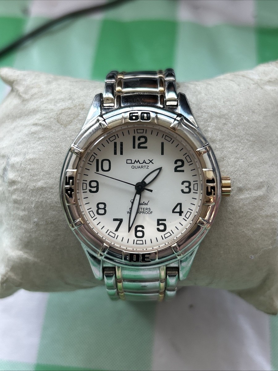 Omax Silver Tone Men's Quartz Watch | eBay