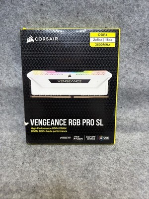 Corsair Vengeance RGB Pro 16gb (2x8gb) Ddr4 3600 C18 Desktop