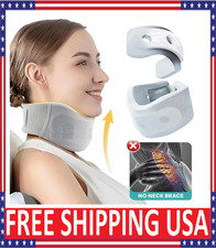 Adjustable Neck Brace Support Wrap Soft Foam Cervical Collar Neck Pain Relief