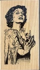 Vtg Marks Of Distinction Gloria Swanson Norma Desmond Sunset Blvd Rubber Stamp