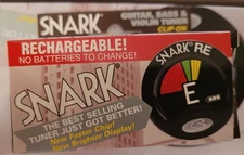 Snark SN-5X Clip-On Chromatic Tuner For Guitar, Bass and Violin