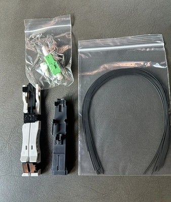 12 Pieces Sumitomo SC APC Connector, 9/125  Single Mode Fiber Optic Easy Connect