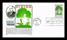DR JIM STAMPS US COVER WPA POSTERS HIKING FIRST DAY ISSUE PANDA CACHET