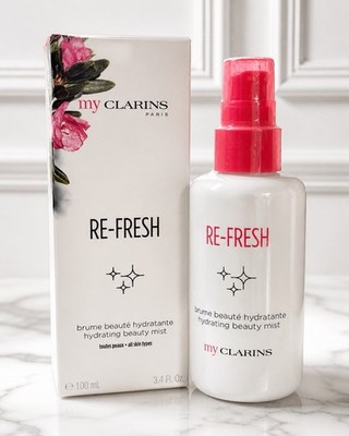Clarins My Clarins Re-Fresh Hydrating Beauty Mist 100ml 3.4oz Face Mist NEW