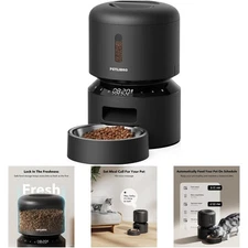 Automatic Cat & Dog Feeder 3L Programmable Airtight Fresh Clog-Free