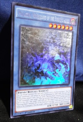 Yu-Gi-Oh TCG Malacoda 1st edition (Ghost Rare Super Rare SECE-EN085 EX+/NM-