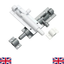 SLIDE BOLT Bathroom Toilet Shed Door Lock Catch Latch Small , Medium , Large !!!