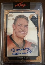 2021 Leaf Art of Sport - Bobby Hull #BA-BH1 Bronze /45 (AU)
