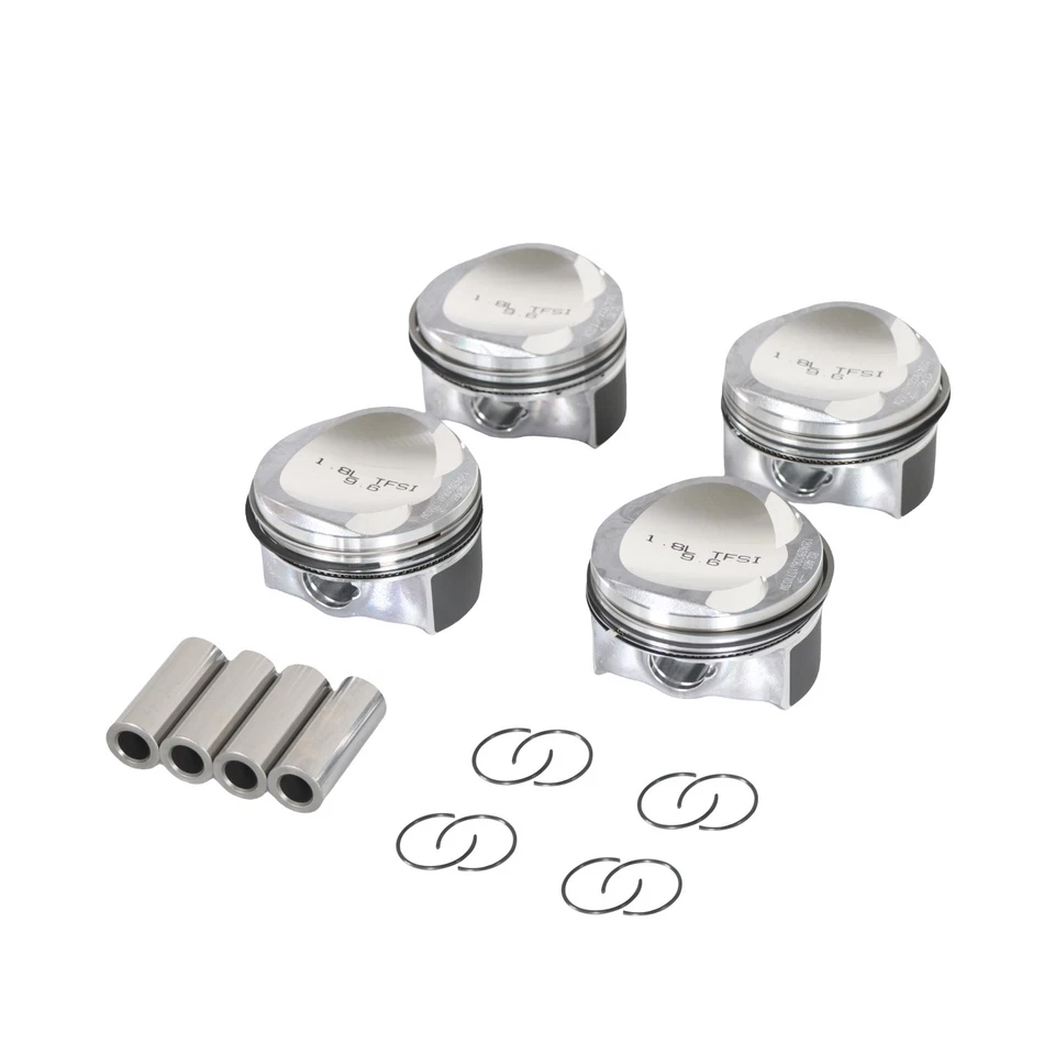 4pcs/set 23mm Pistons & Rings Fits VW Golf AUDI A3 A4 A5 TT CDA CJS CDH CPR 1.8T - Image 2 of 2