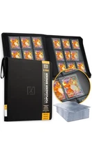 X PRO Toploader Binder | Holds 252 Toploaders | FREE POKEMON CARD | 9-Po...