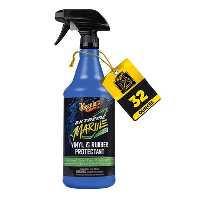 Marine Vinyl Rubber Protectant HeavyDuty UV Protection 32 Oz Spray for Boat RV