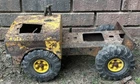 Vintage Tonka Mighty Diesel XMB-975 Tire Truck Missing Dumpbox Rough