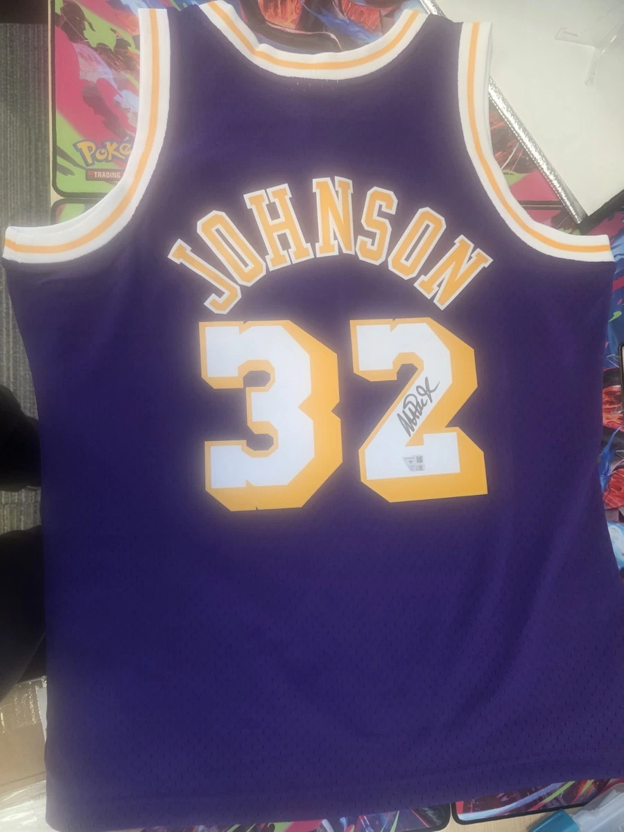 Las mejores ofertas en Mitchell & Ness Magic Johnson camisetas de