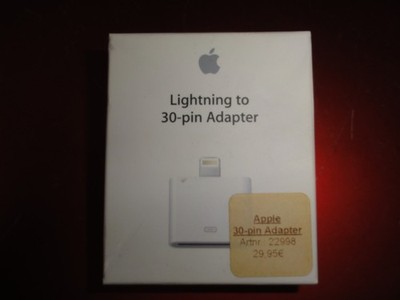 Original Apple Lightning to 30-pin Adapter - NEU