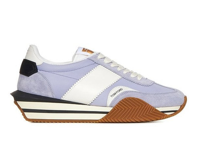 Tom Ford James Sneakers in Lavender / Off White Men 10.5 With Box Italy Designer
