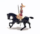 Vintage Britains Lead Soldiers-  On  Horse w/Sword, Marching w/rifle, + 5 broken — photo 2