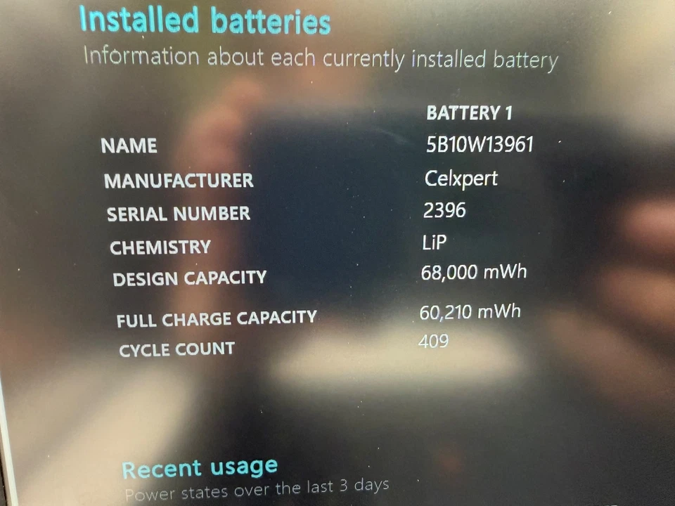 Lenovo ThinkPad P15v G1 · i7-10850H · 16GB · 512GB, photo 3 of 5