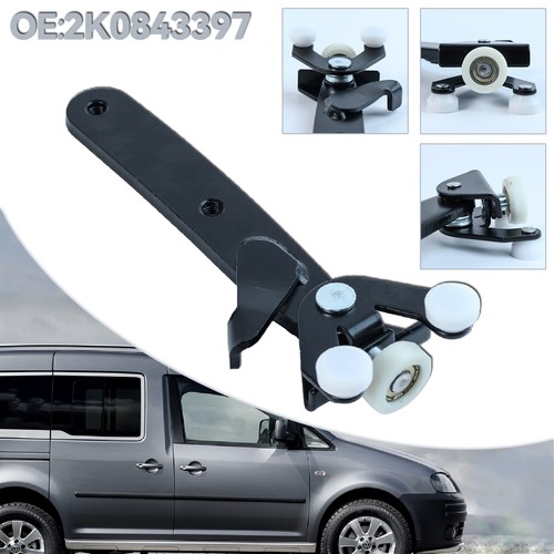 For VW Caddy 2003-2013 Left Side Sliding Door Roller Left Guide Hinge 2K0843397 - Picture 3 of 8