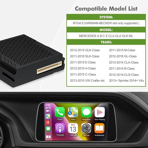 Für Mercedes-Benz NTG4.5 Becker Navi-Dock Upgrade Wireless Carplay Android Modul - Bild 13 von 23