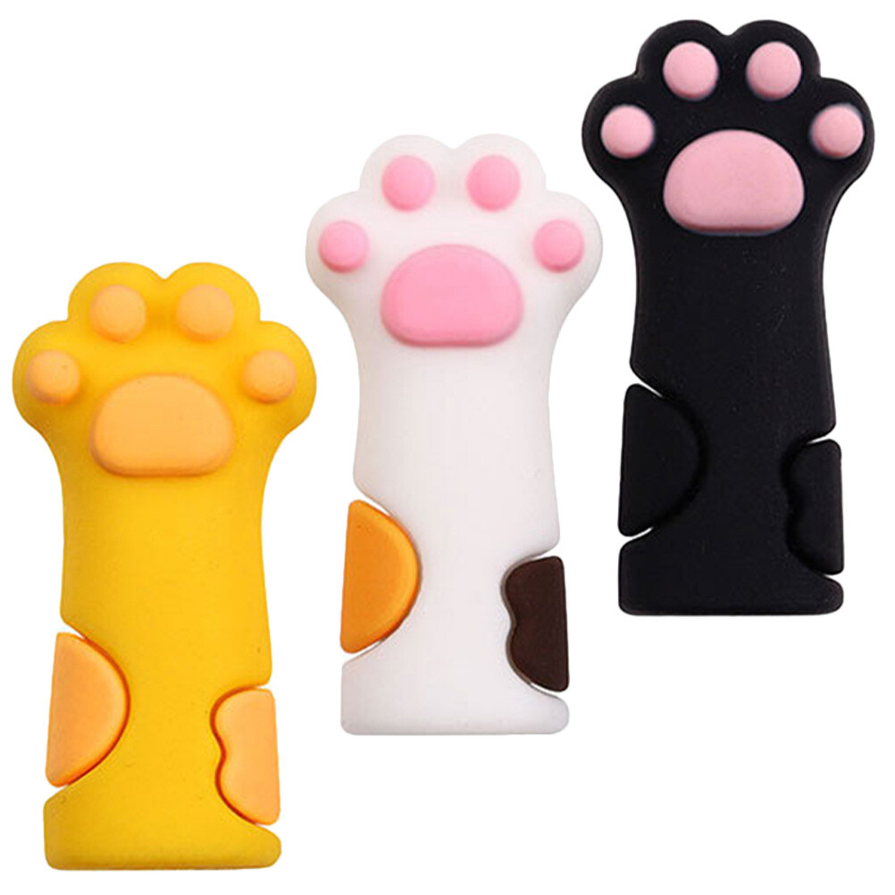 APL 3 Pezzi Custodia in Silicone Pinza per Cuticole per Zampe di Gatto Custodia Protettiva Die