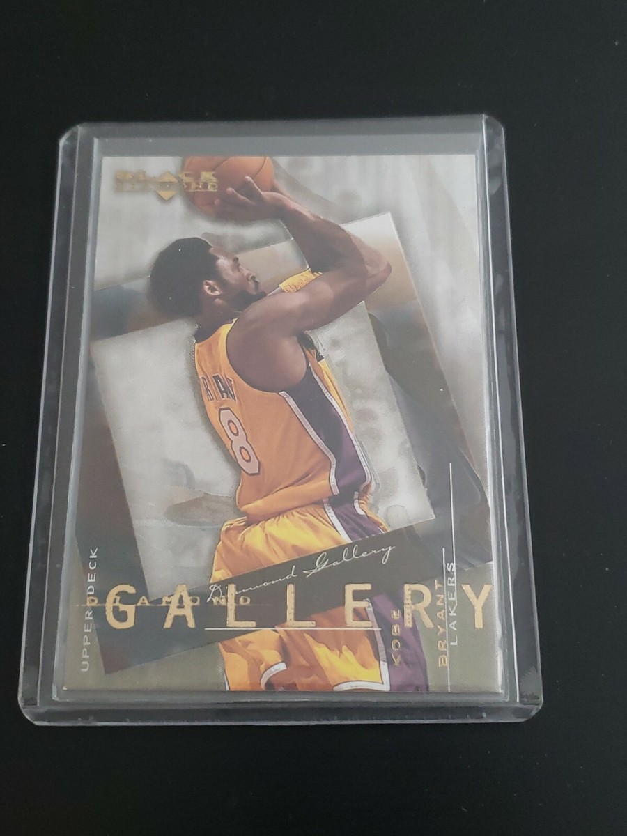 Kobe Bryant 2000-01 UPPER DECK BLACK DIAMOND GALLERY FOIL INSERT 