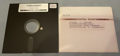 COMPUTEREYES - Atari 400/800 Computer Digital Vision Software 5.25 Disk'' TESTED!