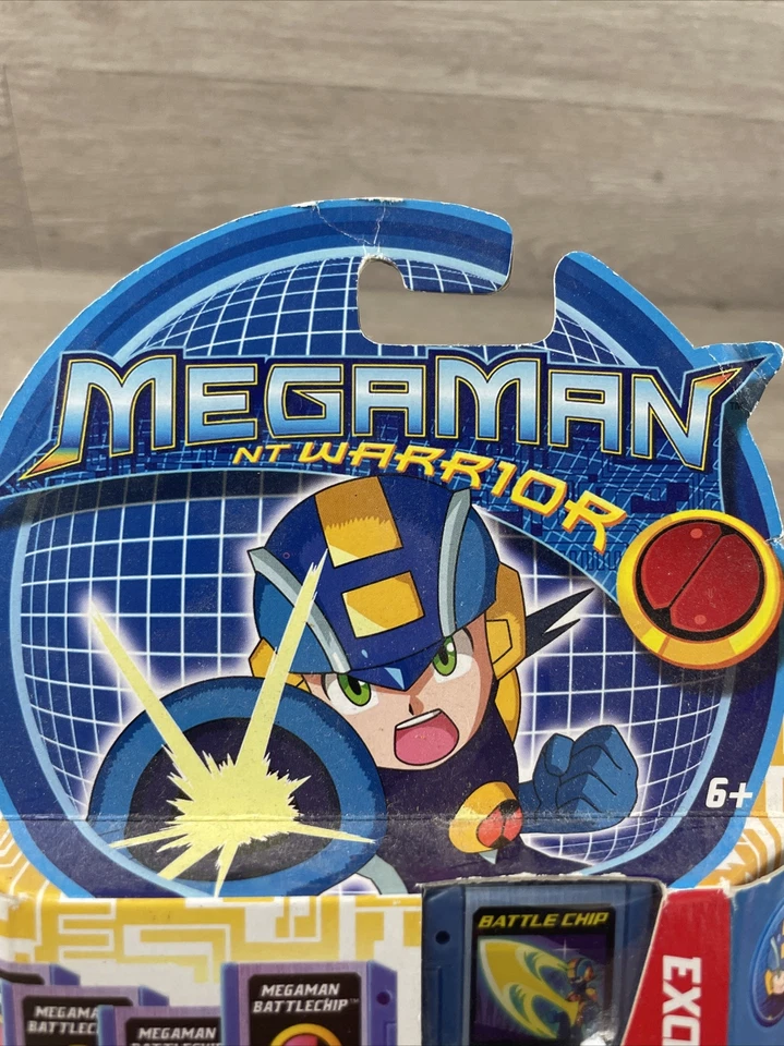 Megaman NT Warrior Battlechip 2004 paquete de 5 CP5 Mattel sellado como nuevo Mega Man Foto 2 de 4