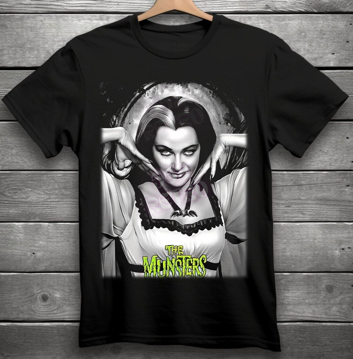 Lillies and Remains Tシャツ XL Lily Munster Horror T-Shirt Black S-3XL The Munsters | eBay