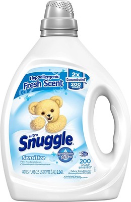 Snuggle Liquid Fabric Softener Dye Free For Sensitive Skin 2x 72613161454 Ebay