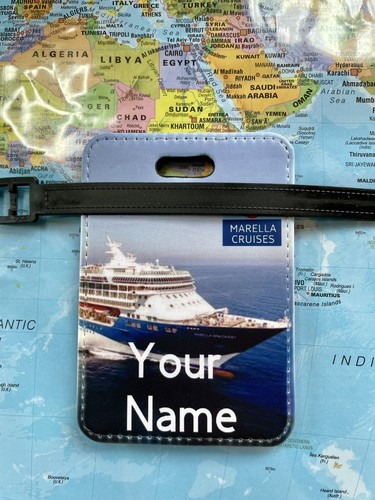 Personalised Marella Cruise Luggage Tag , Explorer 1 & 2 , Discovery & Voyager - 第 1/8 張圖片